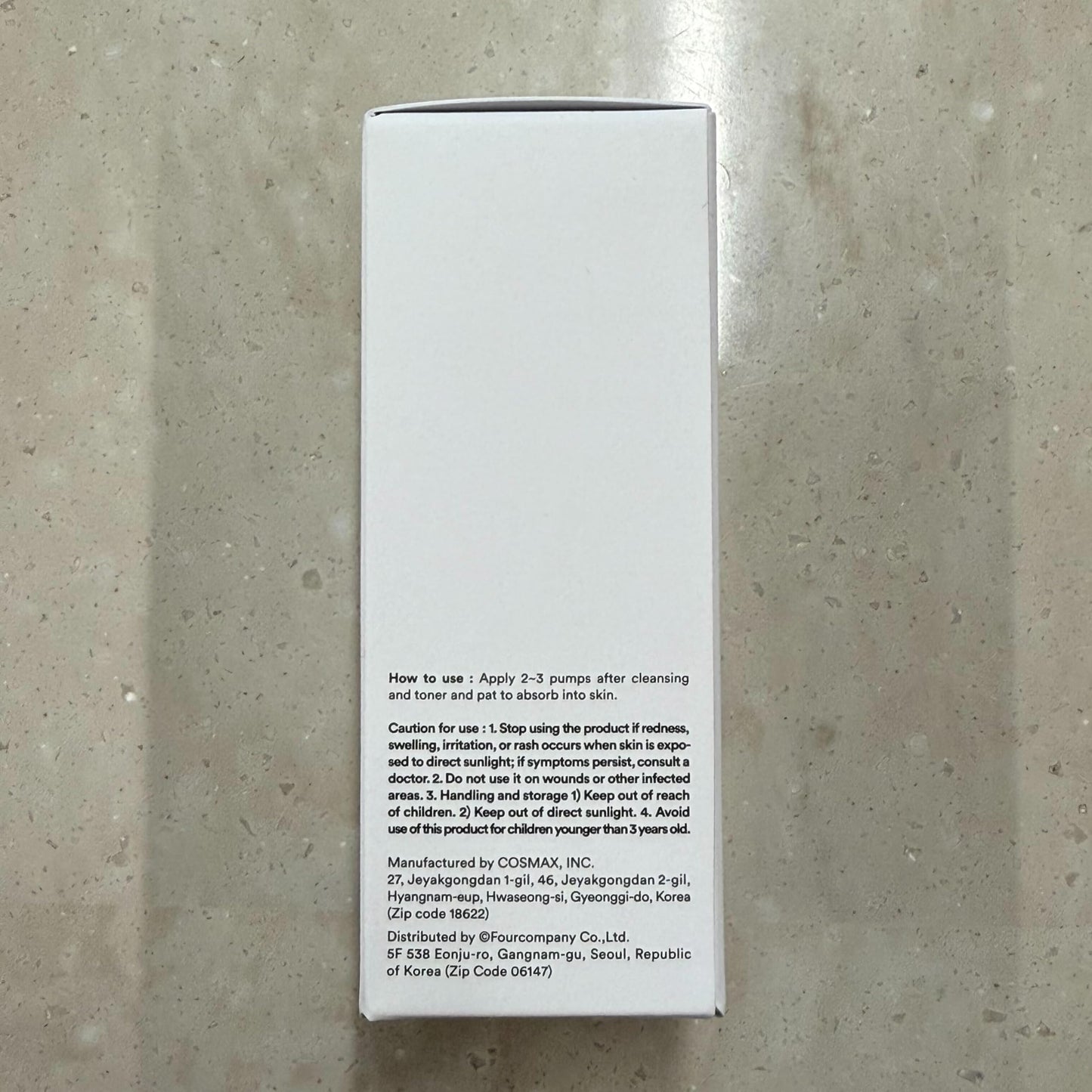 Heartleaf essence Calming pump 50ml