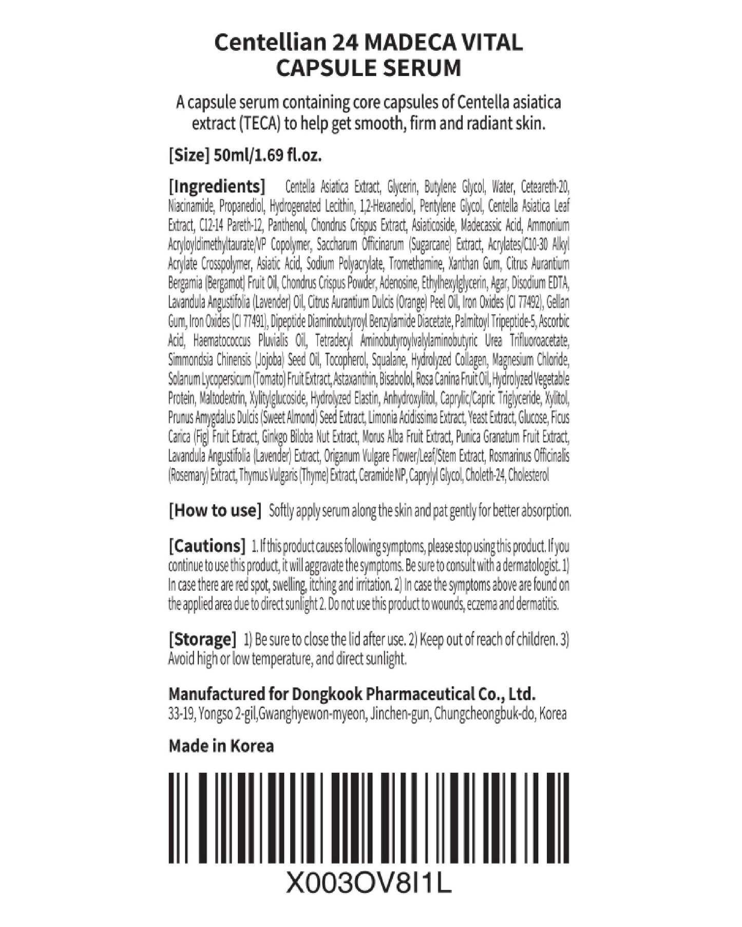 Madeca Vital Capsule Serum