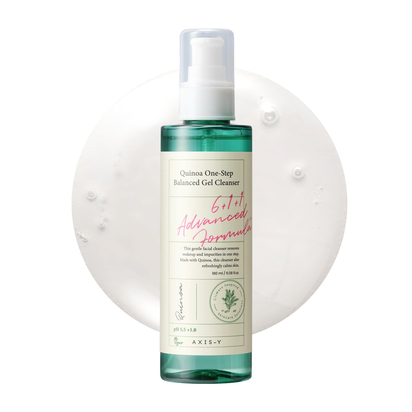 Quinoa One-Step balanced Gel Cleanser 180ml