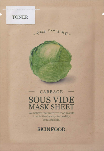 CABBAGE SOUS VIDE MASK SHEET (CABBAGE) 18G