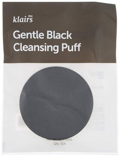GENTLE BLACK CLEANSING PUFF (1EA)10G