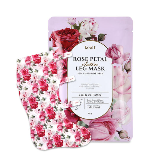 Rose Petal Leg Mask