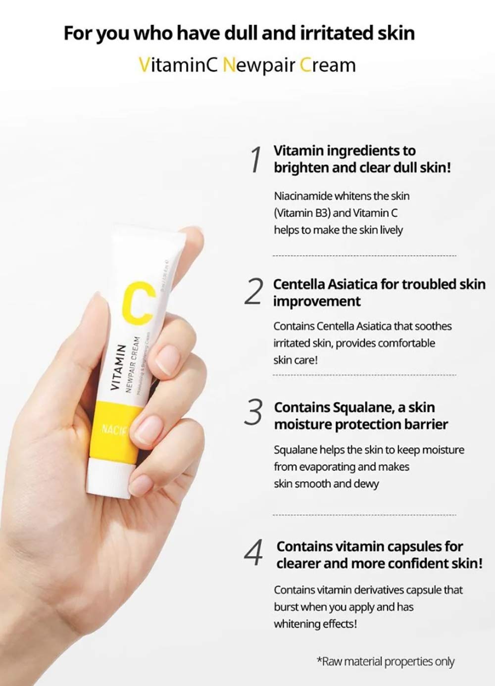 [NACIFIC] VITAMIN C NEWPAIR CREAM