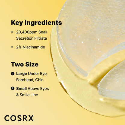 ADVANCED SNAIL HYDROGEL EYE PATCH