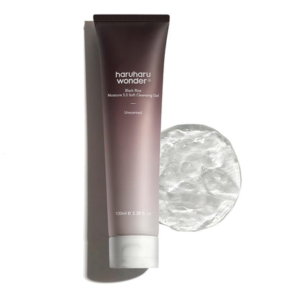 BLACK RICE MOISTURE 5.5 SOFT CLEANSING GEL 100ML