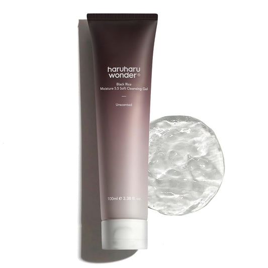 BLACK RICE MOISTURE 5.5 SOFT CLEANSING GEL 100ML