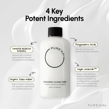 [PURE'AM] pH Balance Calming Toner 250 ml