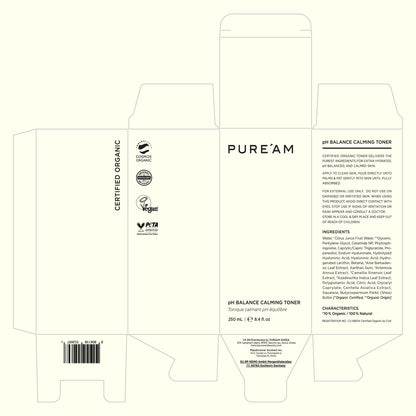 [PURE'AM] pH Balance Calming Toner 250 ml