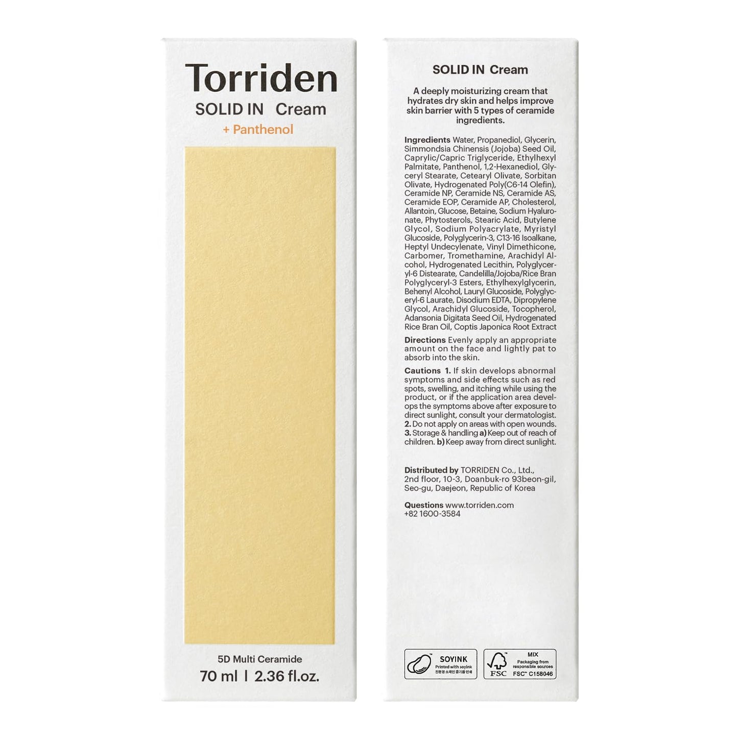 *RENEW* SOLID-IN Ceramide Cream 70ml