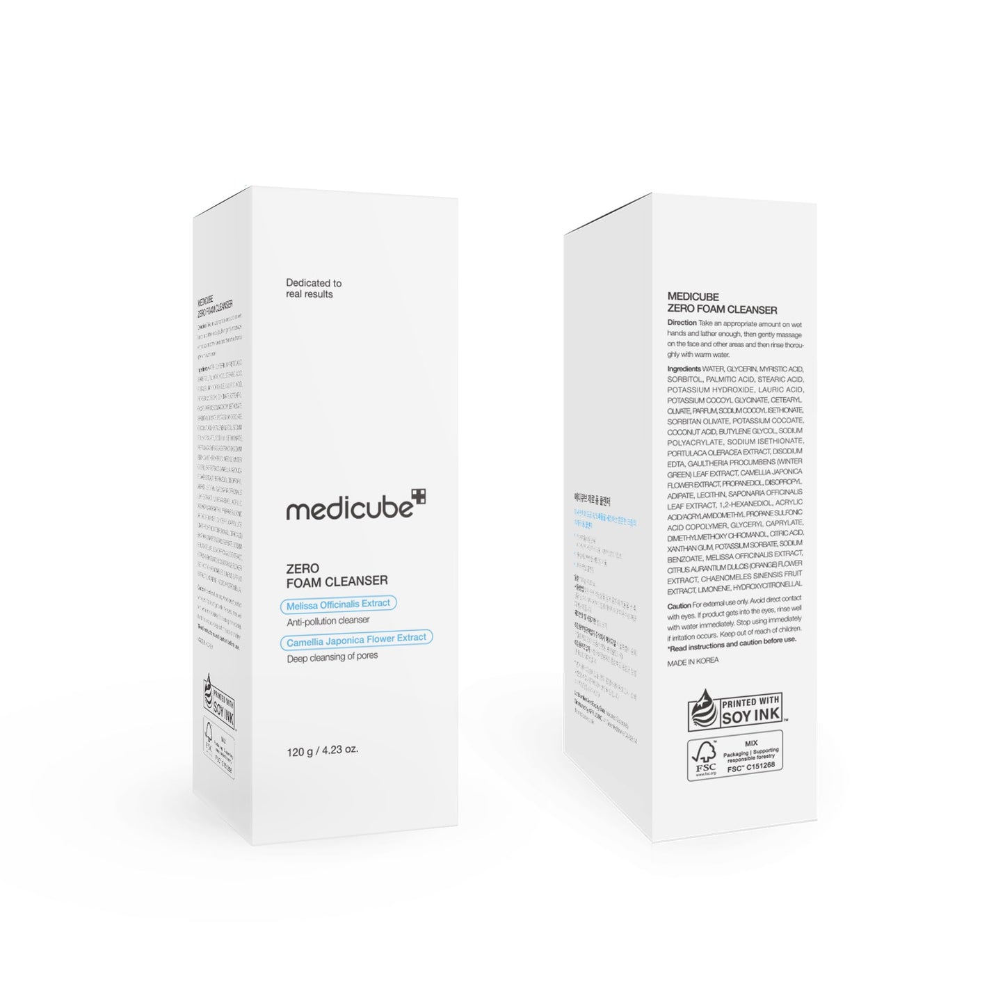 ZERO FOAM CLEANSER 120g