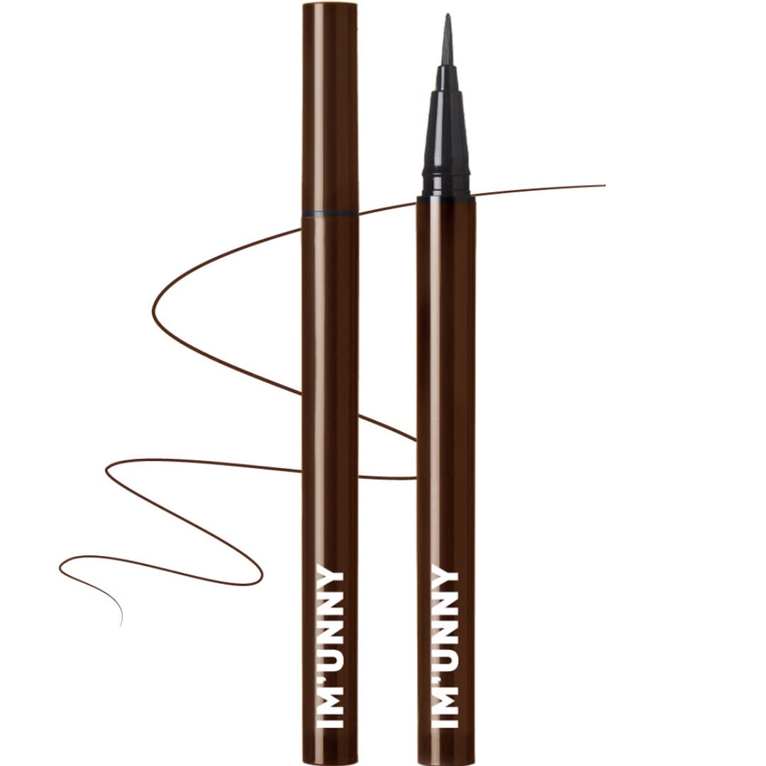 [IM'UNNY] SKINNY FIT ART LINER, A02 Deep brown