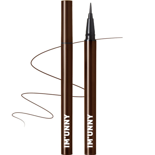 [IM'UNNY] SKINNY FIT ART LINER, A02 Deep brown