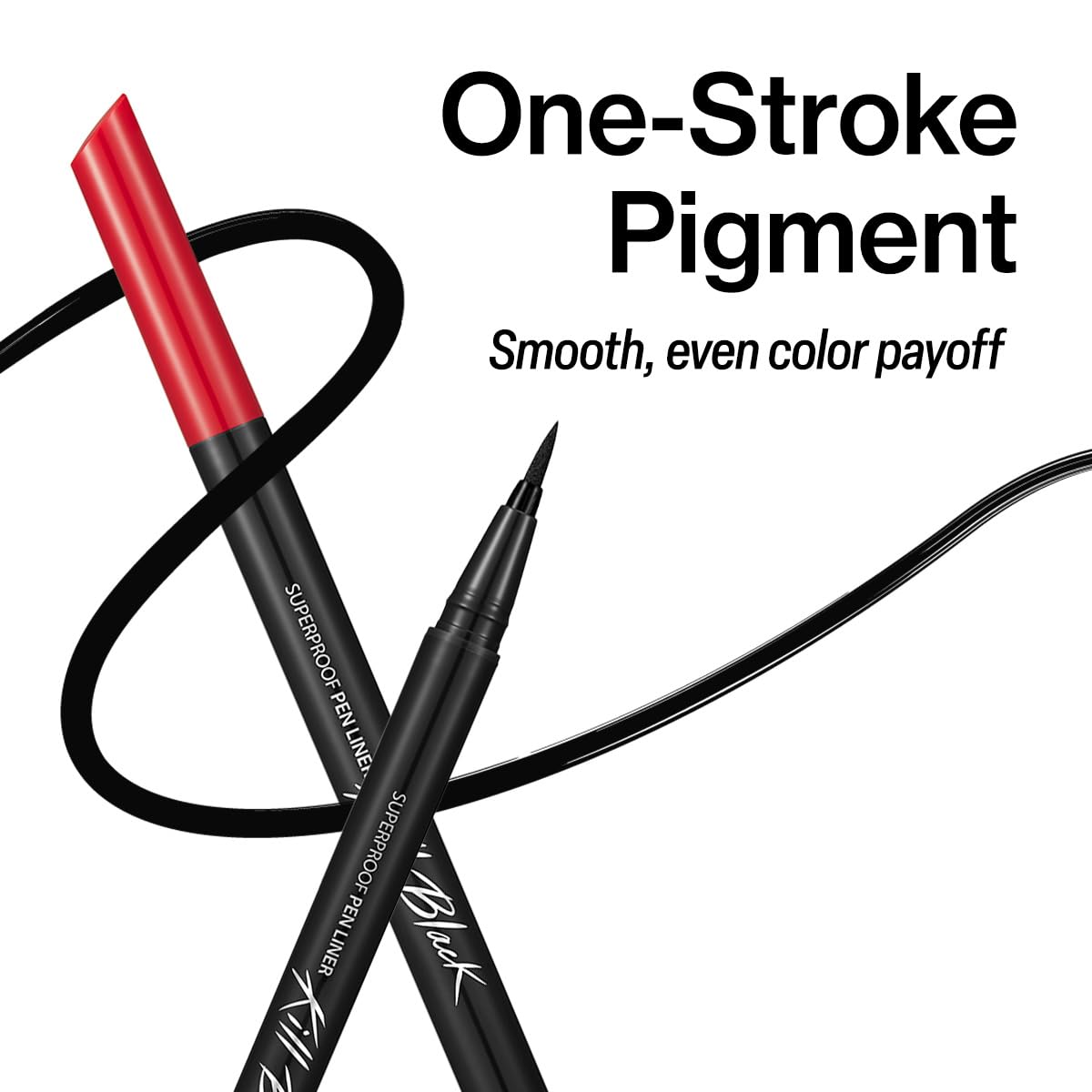 [CLIO] SUPERPROOF PEN LINER 0.55G, 01 BLACK