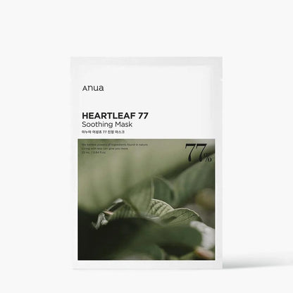 [RENEW] [1EA] HEARTLEAF 77% SOOTHING SHEET MASK