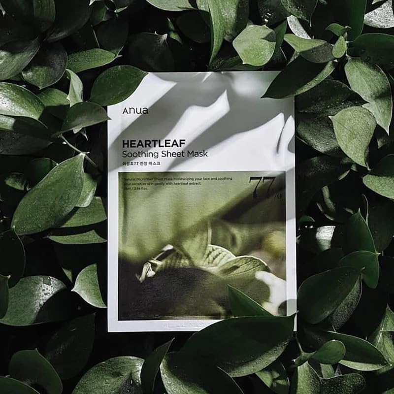 [RENEW] [1EA] HEARTLEAF 77% SOOTHING SHEET MASK