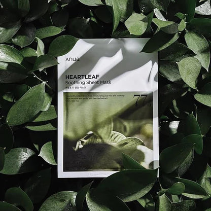 [RENEW] [1EA] HEARTLEAF 77% SOOTHING SHEET MASK
