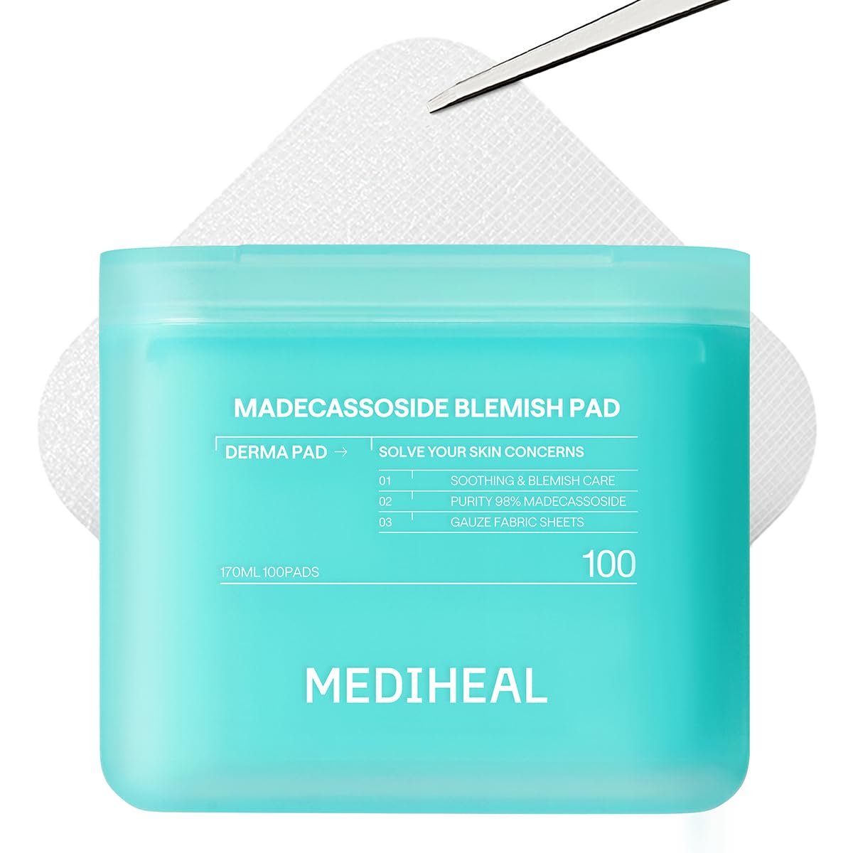 MEDIHEAL TONER PAD madecassoside