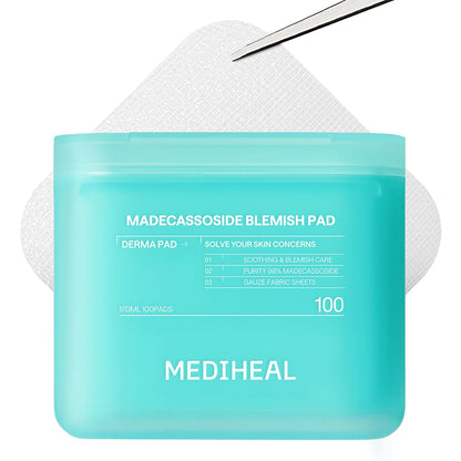 MEDIHEAL TONER PAD madecassoside