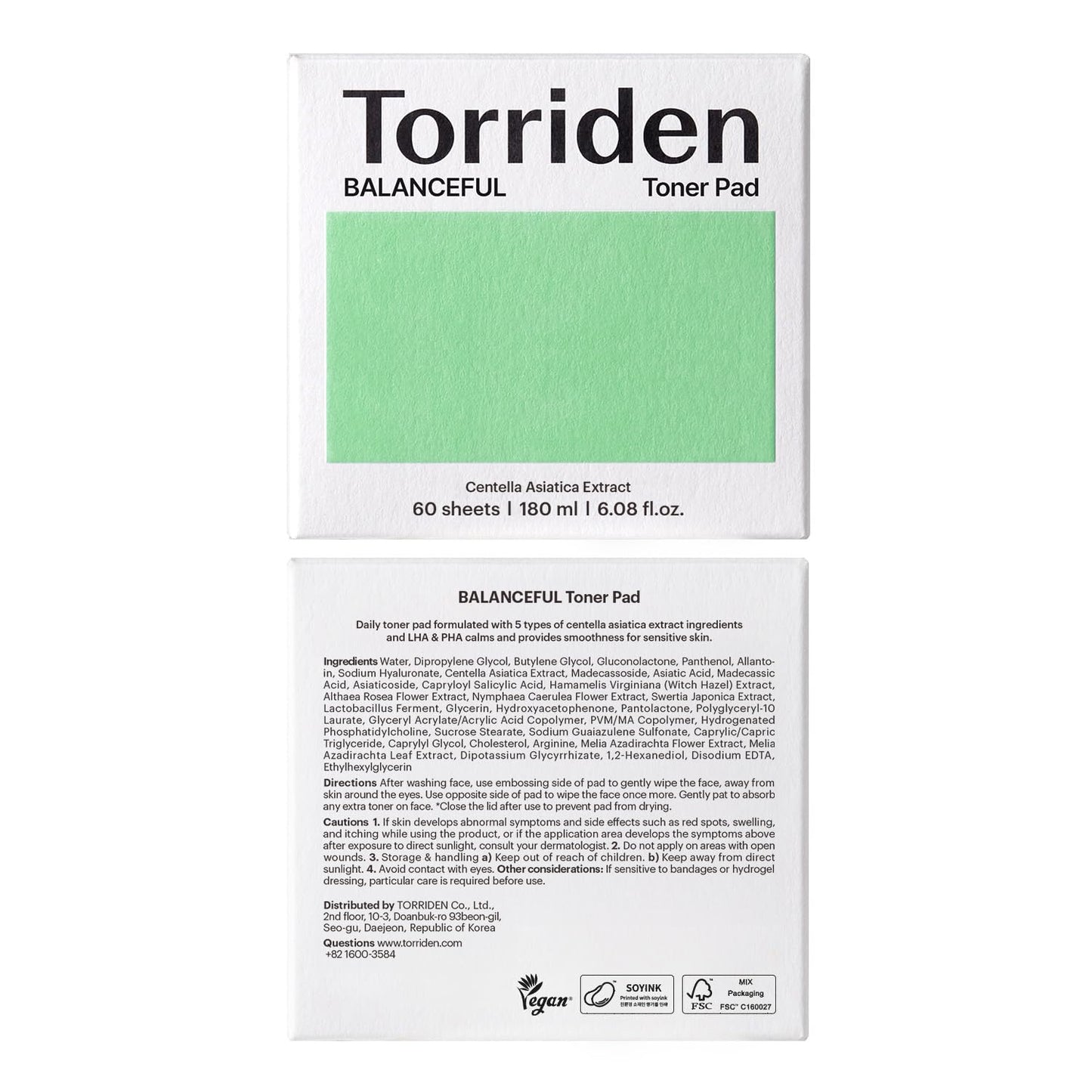 BALANCEFUL Toner Pad 180ml (60ea)