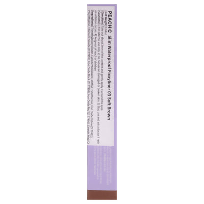 PEACH C SLIM WATERPROOF FIXXYLINER PENCIL #03