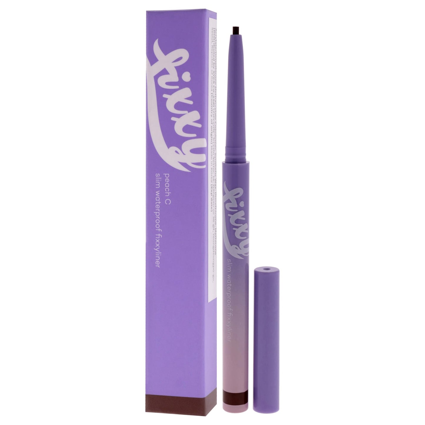PEACH C SLIM WATERPROOF FIXXYLINER PENCIL #02
