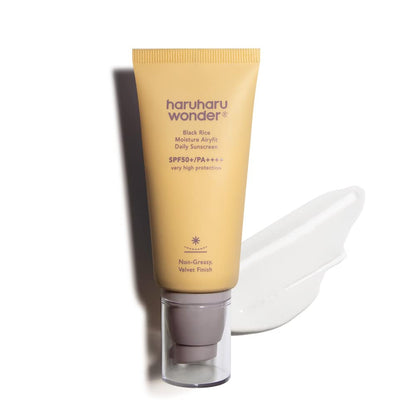 BLACK RICE MOISTURE AIRYFIT SUNSCREEN SPF50+/PA++++ 50ML