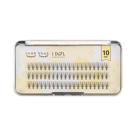 Idol eyelashes 10mm (W type)