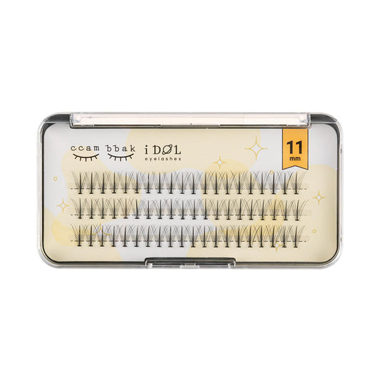 Idol eyelashes 11mm (W type)