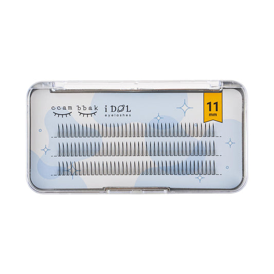Idol eyelashes 11mm (A type)
