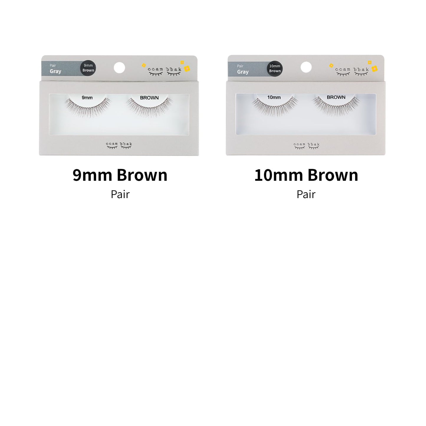 Original 10mm Brown Pair