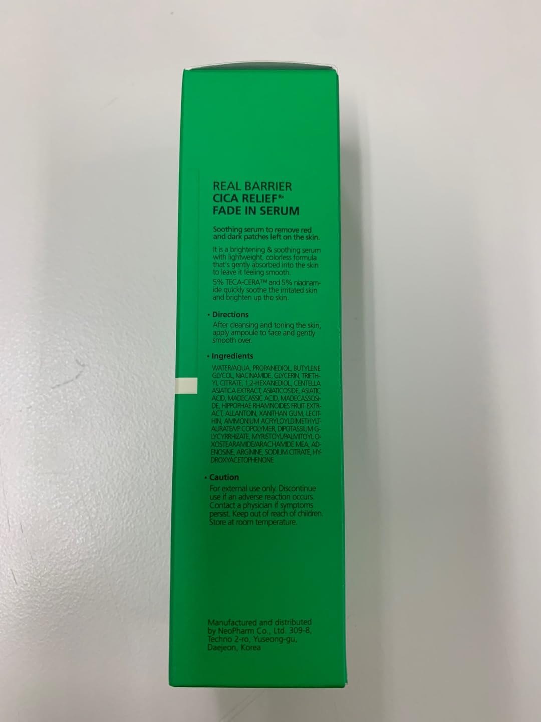 [REAL BARRIER] CICARELIEF RX FADE IN SERUM 50ML