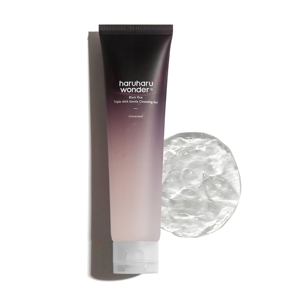 Black Rice Triple AHA Gentle Cleansing Gel (100ml)