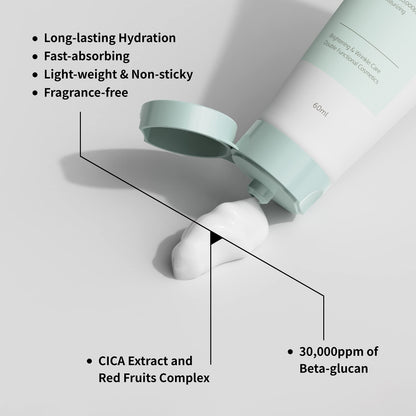 Beta  glucan  daily  moisture  cream 60ml
