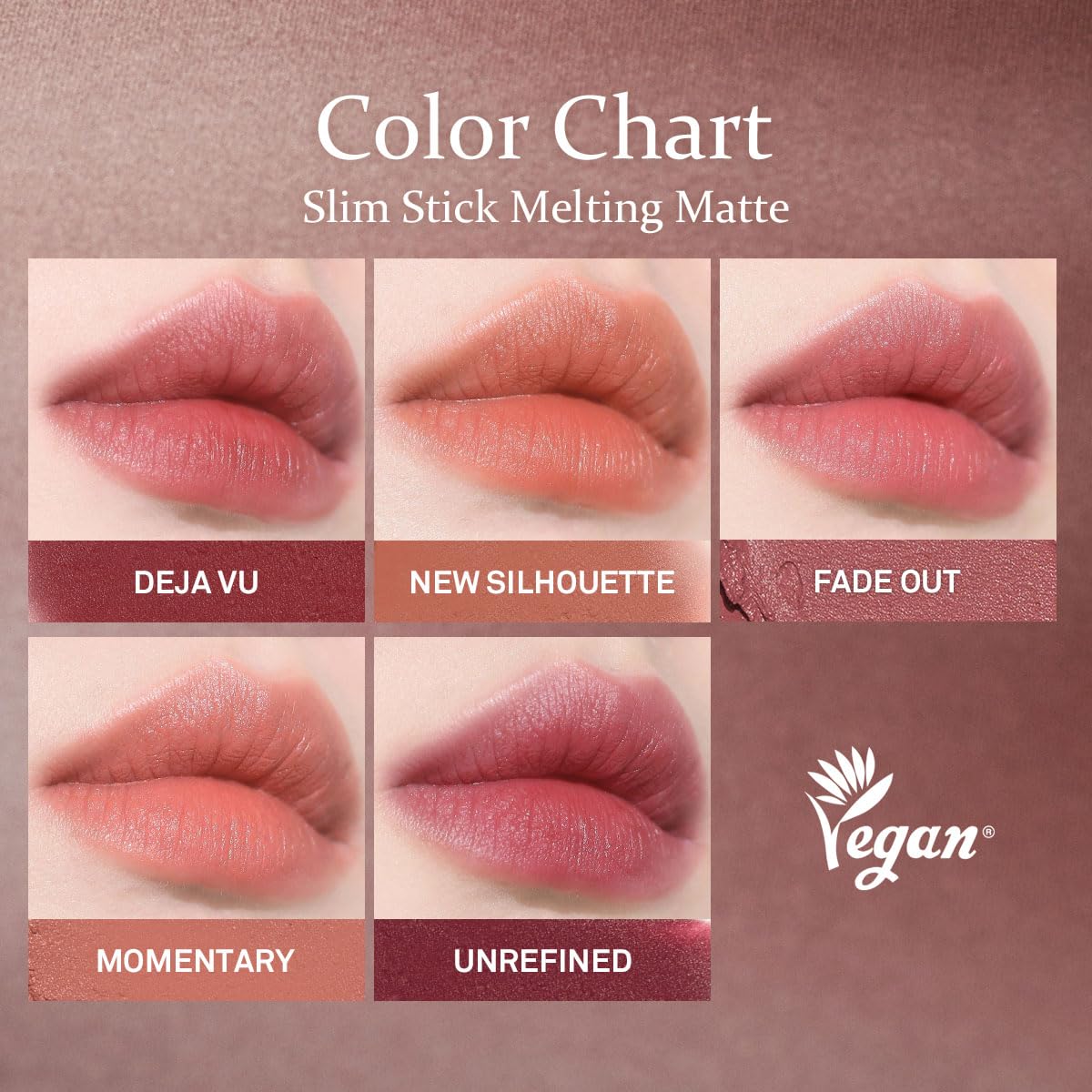 [hince] SLIM STICK MELTING MATTE SM002 NEW SILHOUETTE 1.6g