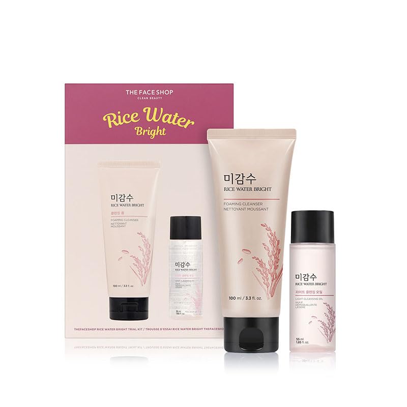 THE FACE SHOP RICE WATER BRIGHT TRAVEL KIT