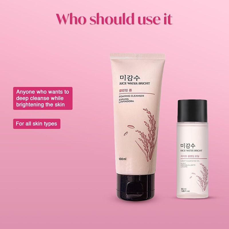 THE FACE SHOP RICE WATER BRIGHT TRAVEL KIT