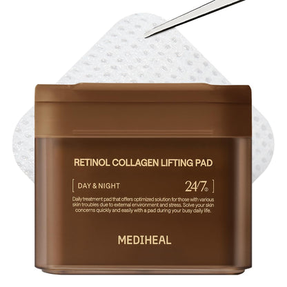 MEDIHEAL TONER PAD retinol collagen