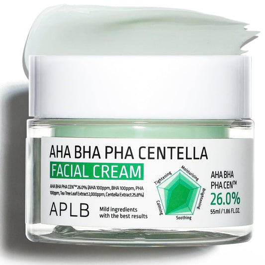 AHA BHA PHA CENTELLA FACIAL CREAM 55ML