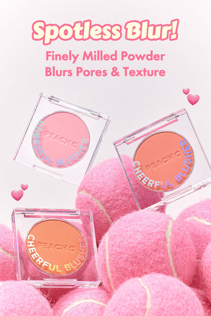 PEACH C CHEERFUL BLUSHER #02