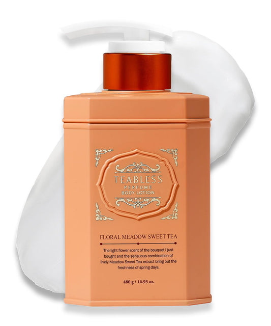 Teabless Floral Meadowsweet Tea Perfume Body Lotion 480g