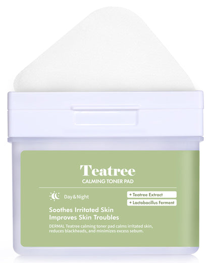 Dermal Teatree Calming Toner Pad 200ml