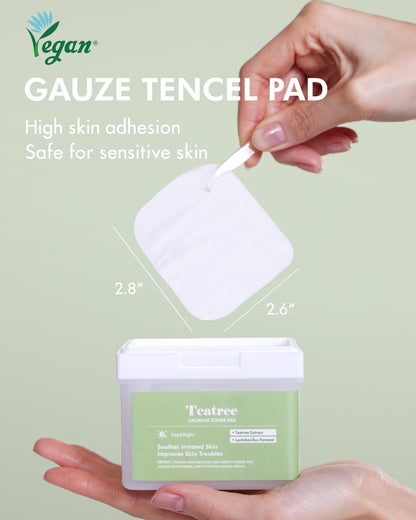 Dermal Teatree Calming Toner Pad 200ml
