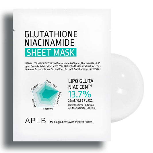 Glutathione Niacinamide Sheet Mask (10EA)