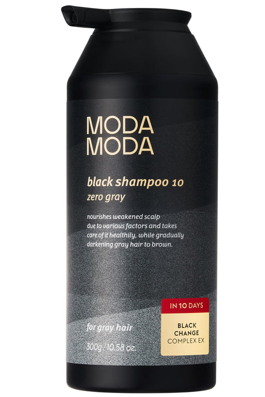 Zero Gray Black Hair Shampoo, 10. 58oz