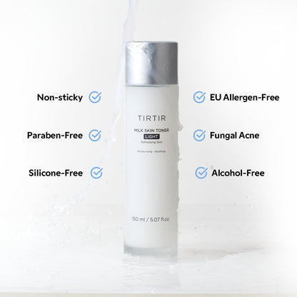 TIRTIR - Milk Skin Toner Light Mini 1.69fl