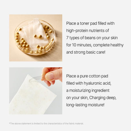 BEAN TONER PAD (70EA)280ML