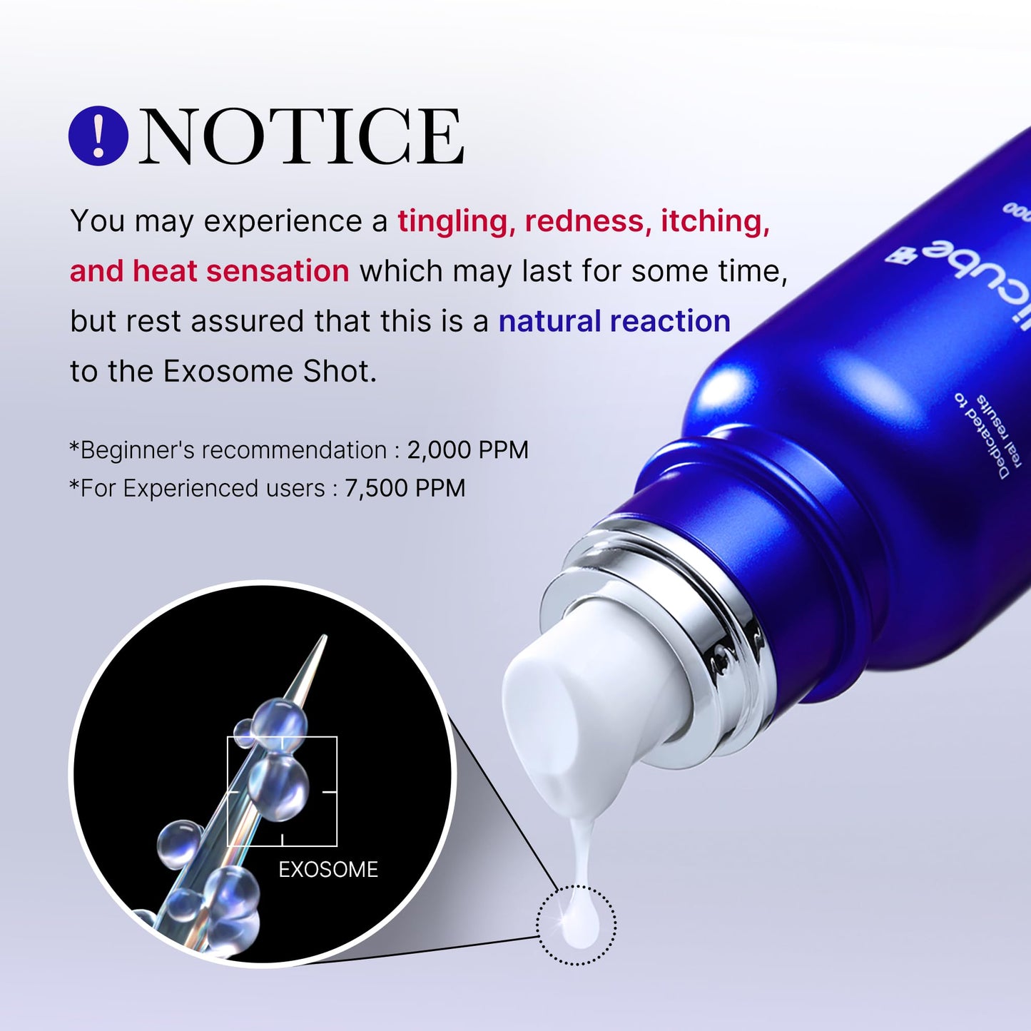 ONE DAY EXOSOME SHOT PORE AMPOULE 7500 30ml