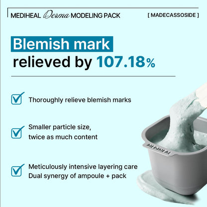 MEDIHEAL DERMA MODELING PACK madecassoside