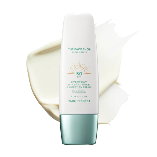 THE FACE SHOP EVERYDAY MINERAL FACE PROTECTION CREAM 50ML