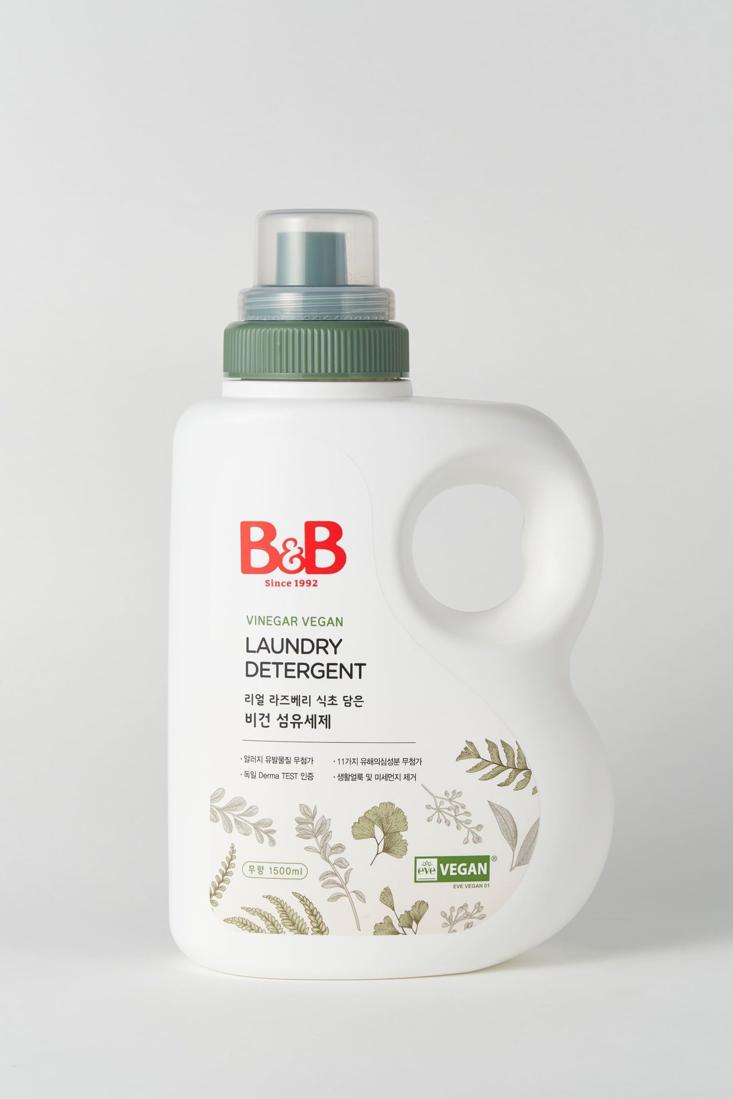 VEGAN BABY LAUNDRY DETERGENT BOTTLE 1500ML